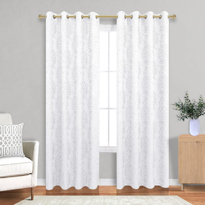 White Curtains for Living Room