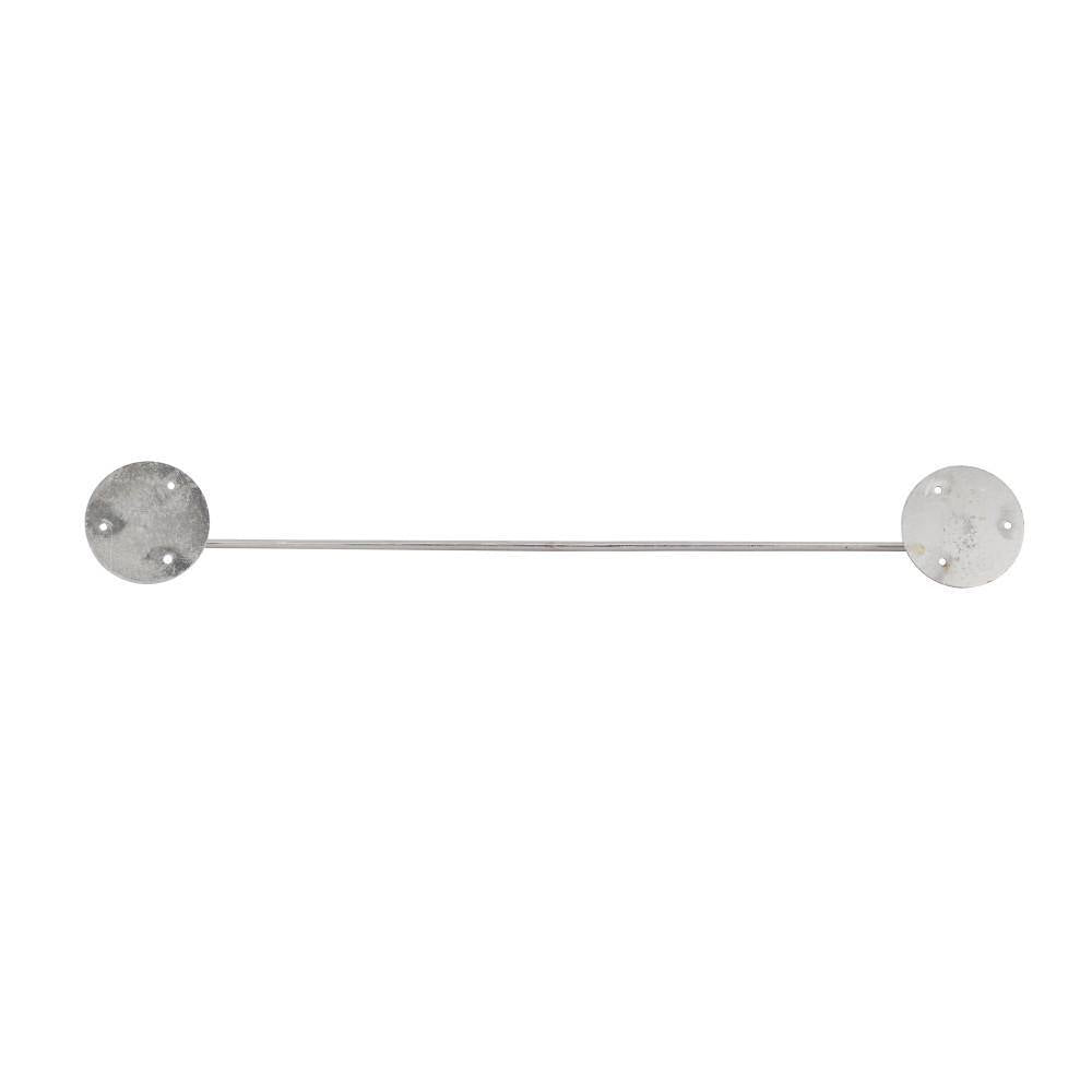 Silver Metal 7 Candle Wall Sconce