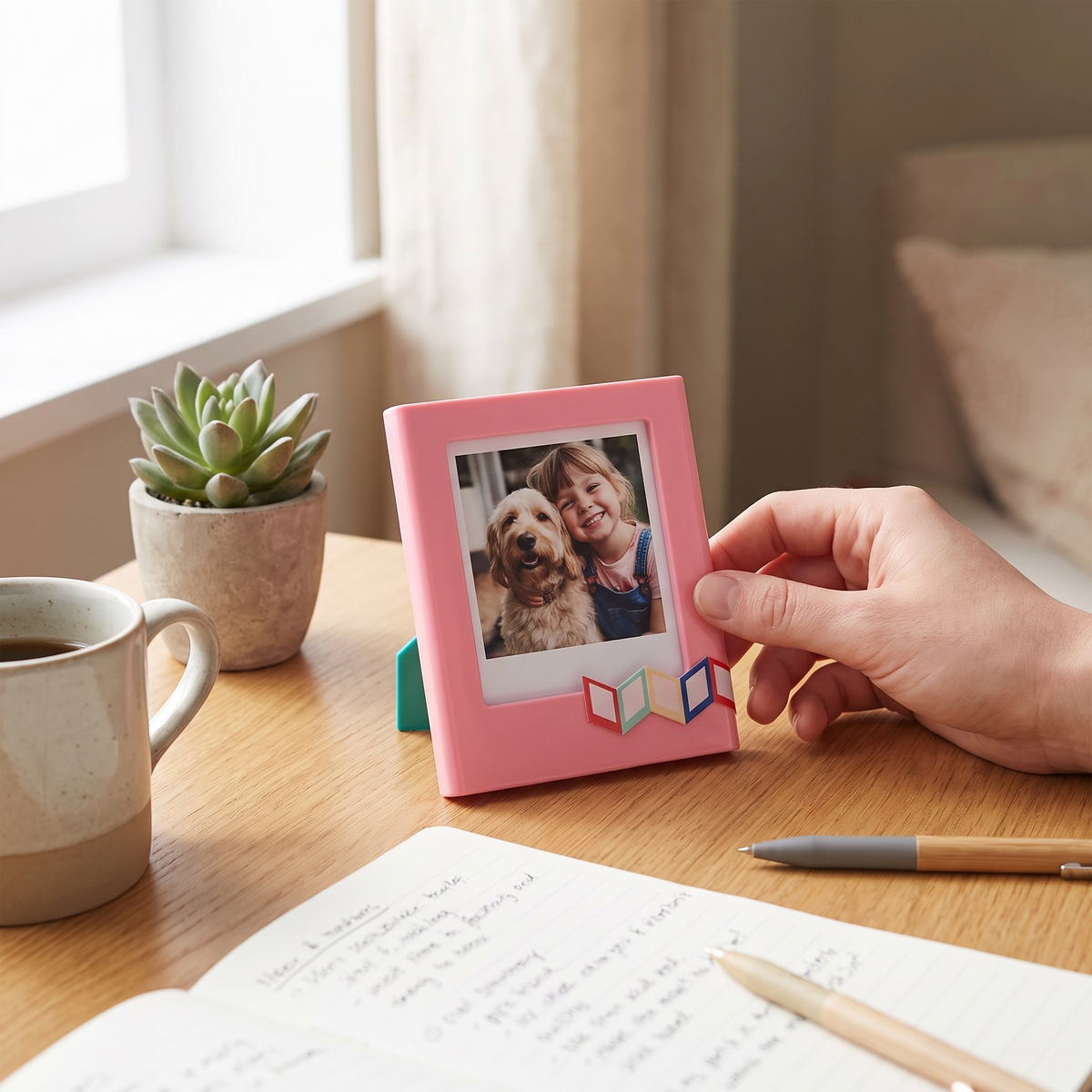 3-Inch Photo Frame Magnet Polaroid Mini Acrylic