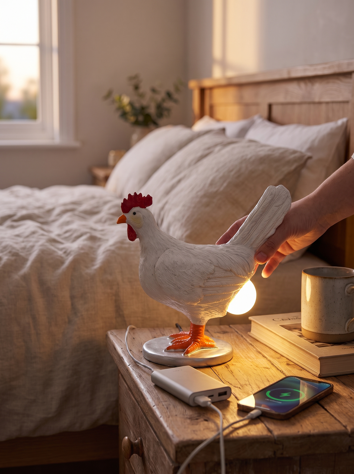 Chick Night Light Easter Decor Lamp 2