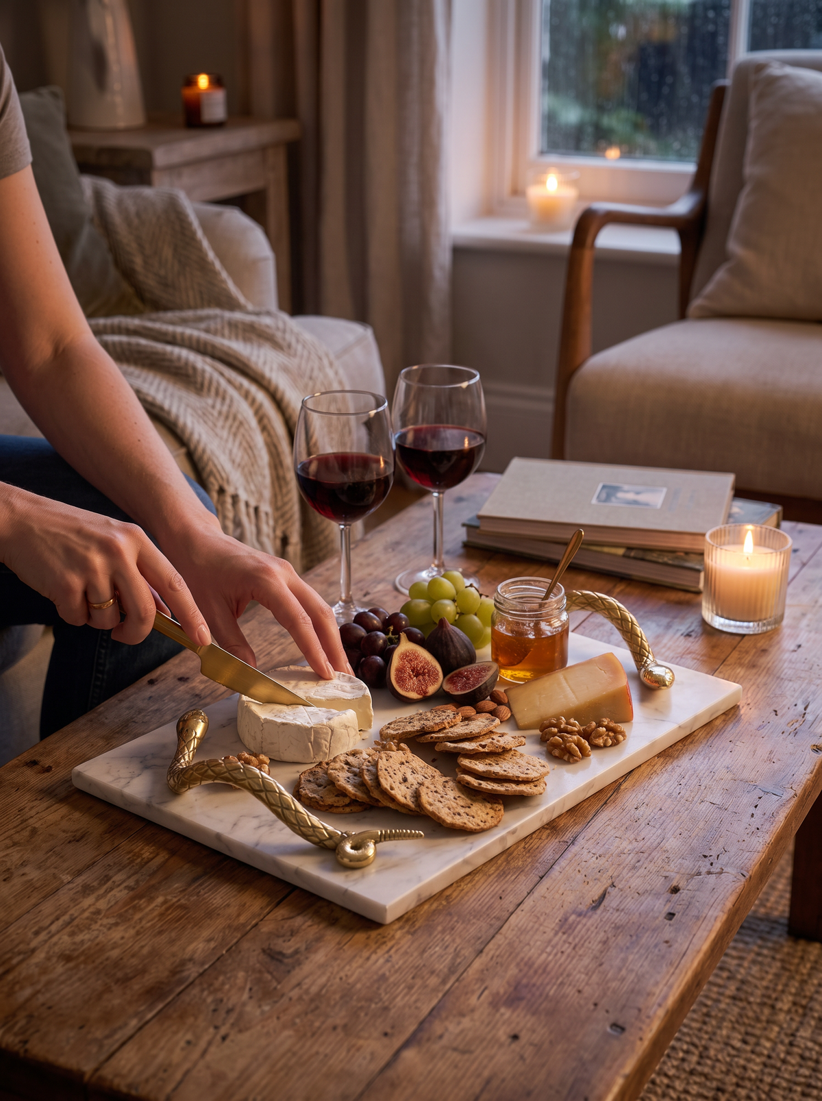 marbleboard-iwt3 Mamba Marble Cheese Board as decor